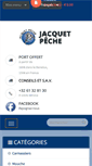 Mobile Screenshot of jacquet-peche.com